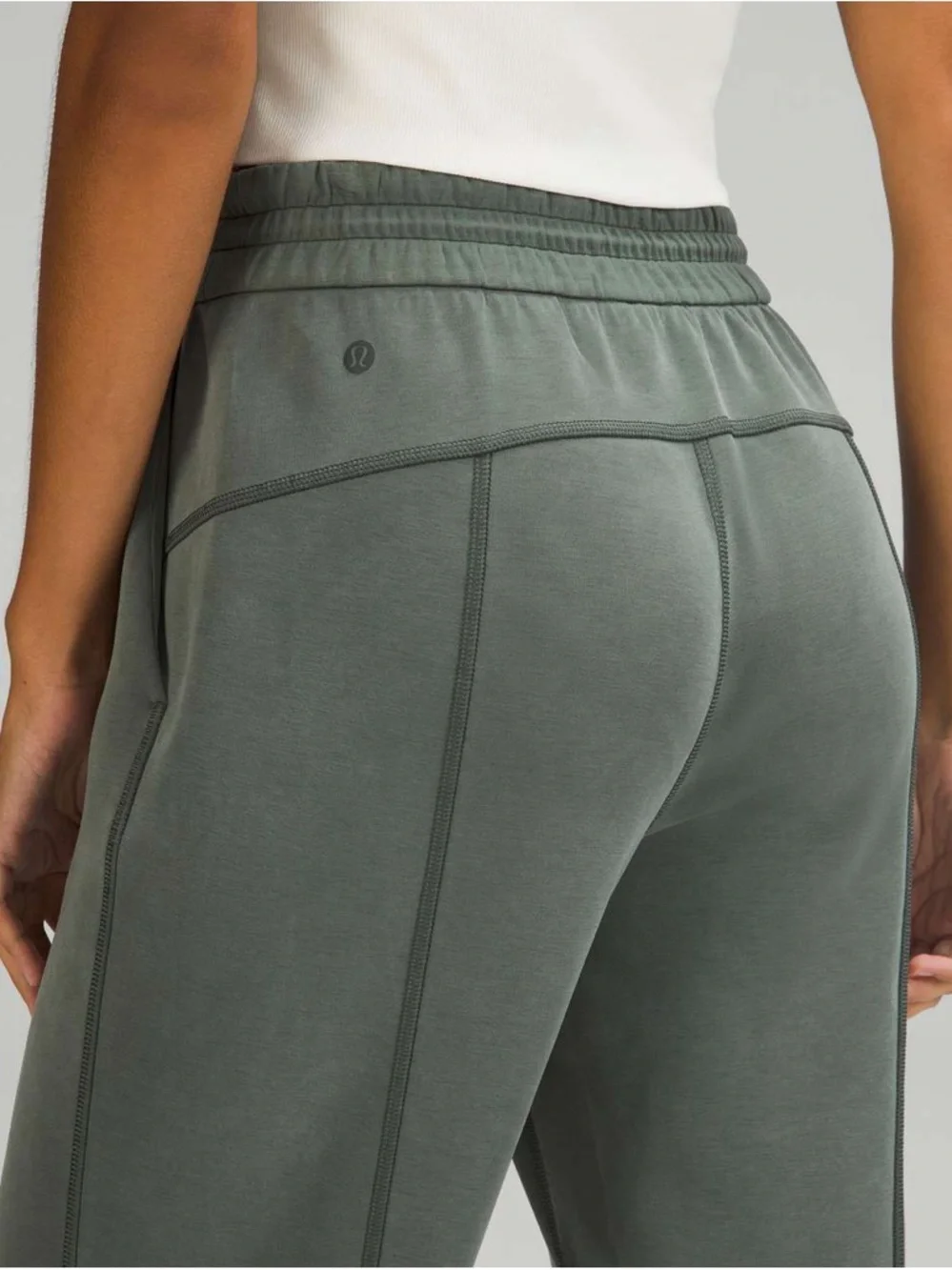 Lululemon Softstreme High-Rise Pant Smoked Spruce Green 2 XS - Picture 4 of 9